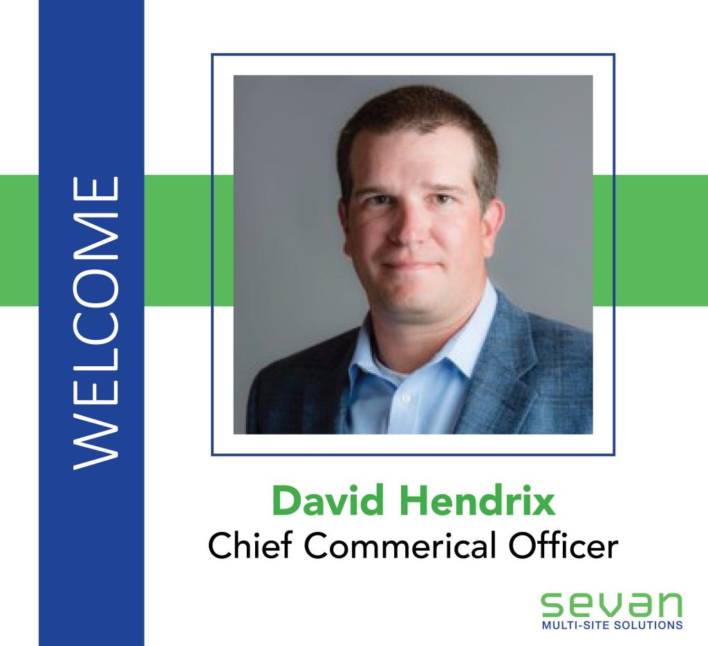 Sevan Names New Chief Commercial Officer 1 David Hendrix Announcement Graphic WEBSITE